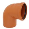 Underground Drainage Single Socket 90 Degree Bend