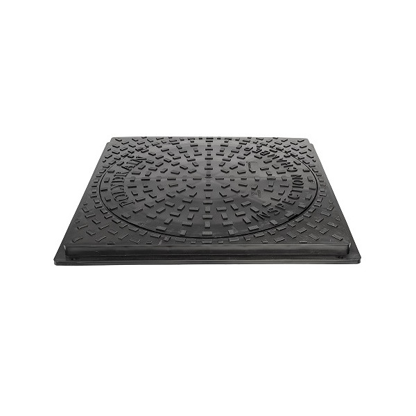 product image polydrain 450mm square to round manhole cover