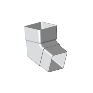 Product Picture of Freefoam 65mm Square Downpipe Offset Bend 112.5 Degree white