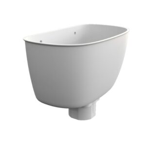 product image of freefoam 68mm rainwater hopper white