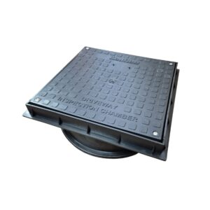 product image of kayflow 320mm square to round opening manhole cover