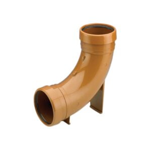 Product image of 110mm underground drainage double socket rest bend
