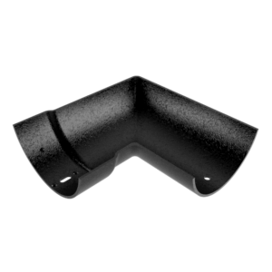 product image of cast aluminium plain half round internal 90 degree angle