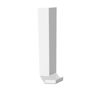 product image of 300mm 135 internal fascia corner white freefoam
