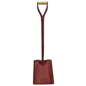 Full View Photograph of Faithfull Square Mouth Shovel - Steel